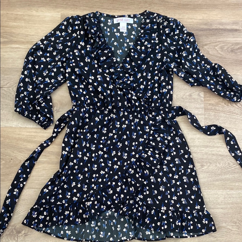 Floral Wrap Dress